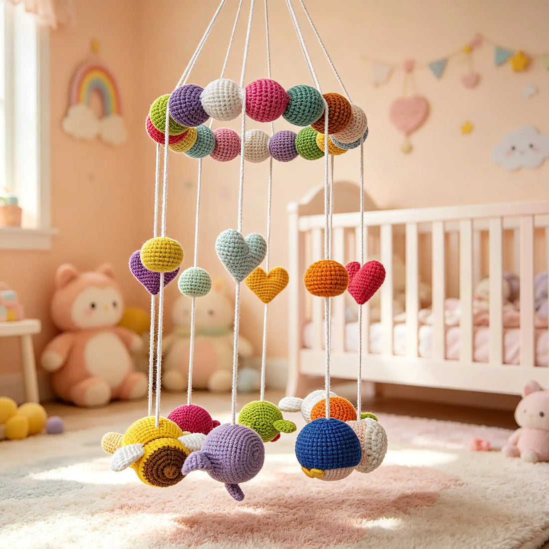 How We Handcraft & Pack Our Crochet Baby Mobiles: From Yarn to Your Home