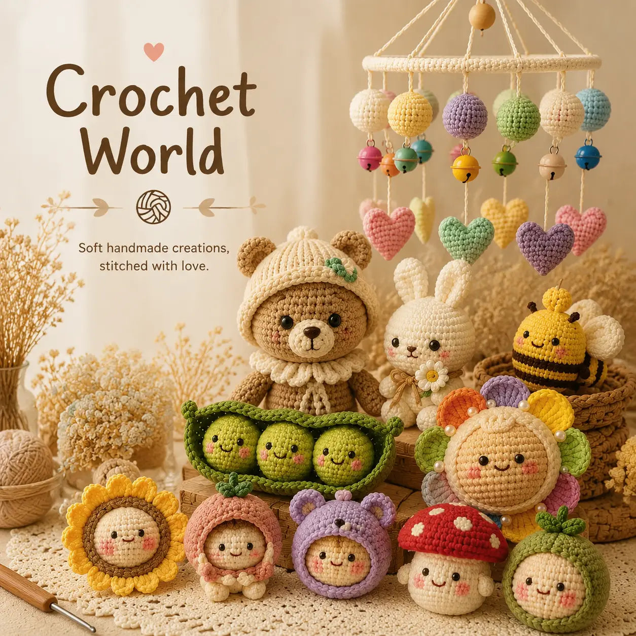 🧶 Crochet World