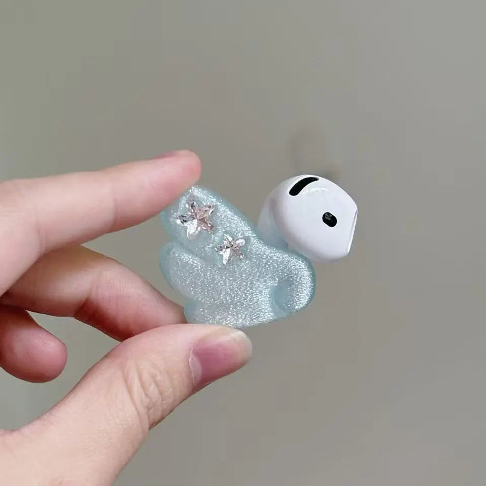 Y2K Angel Wings Earphone Decor 3D Stereo Wings for AirPods | Cute Earbud Accessory