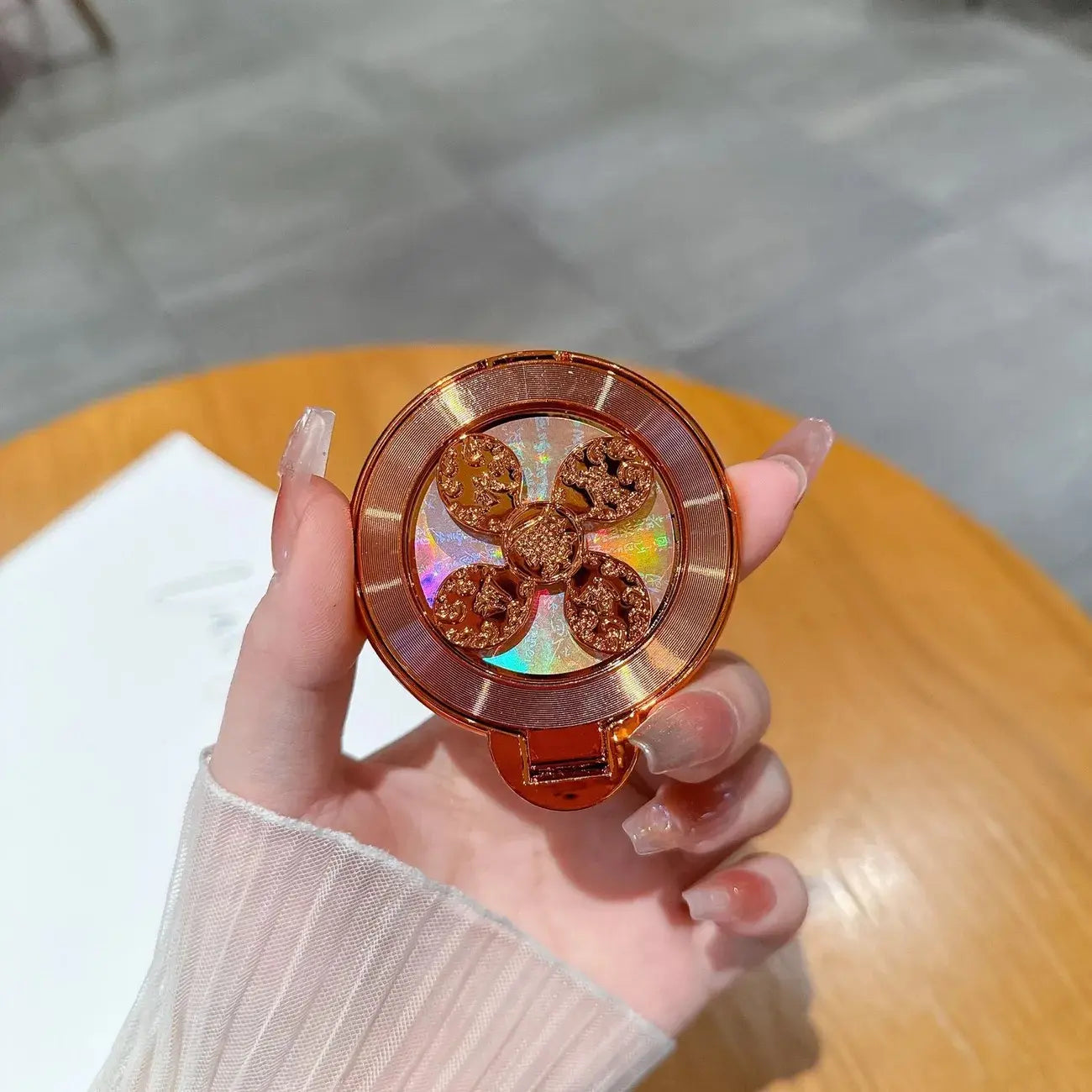 Stress Reliever Phone Ring Holder Portable & Ultra-Thin Stand with 360° Rotation