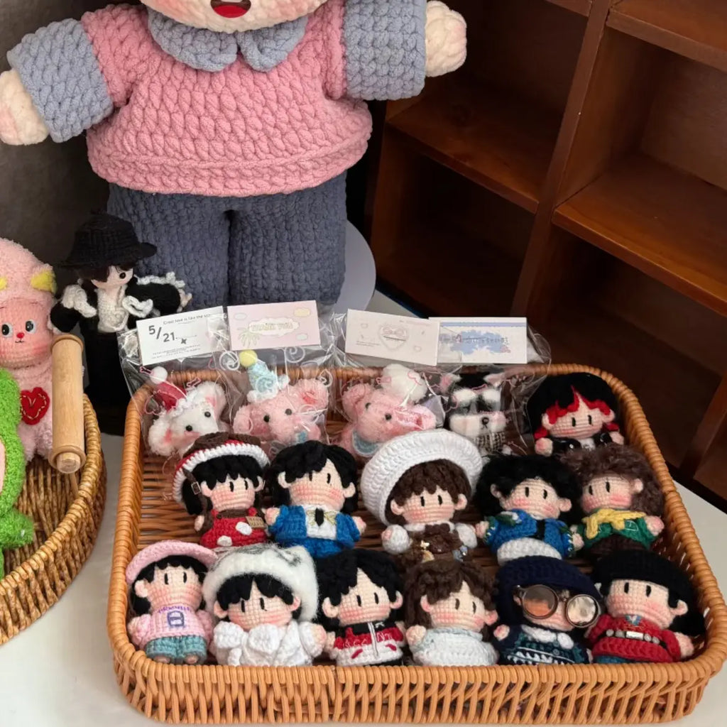 Custom Crochet Doll from Your Photo – Handmade Personalized Amigurumi Gift