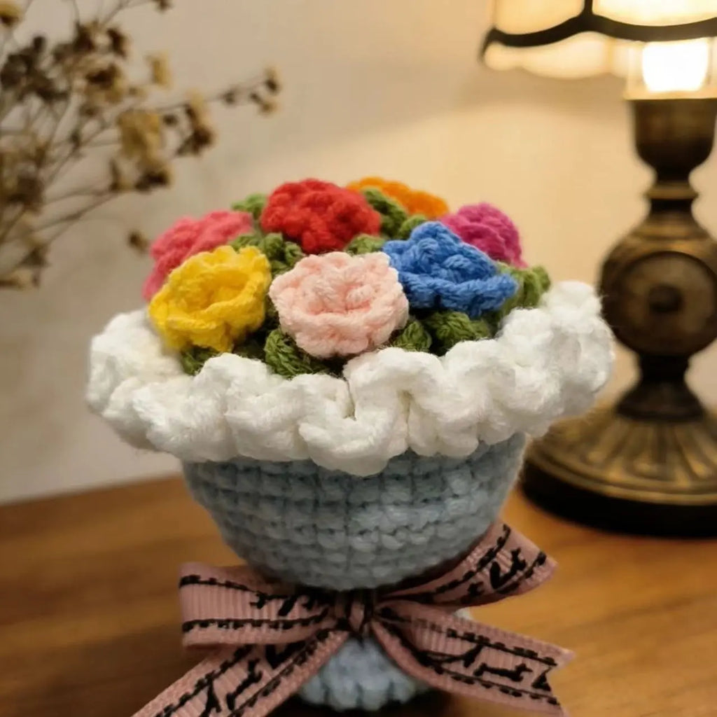 Handmade Crochet Ring Box — Romantic Knitted Surprise Proposal Gift