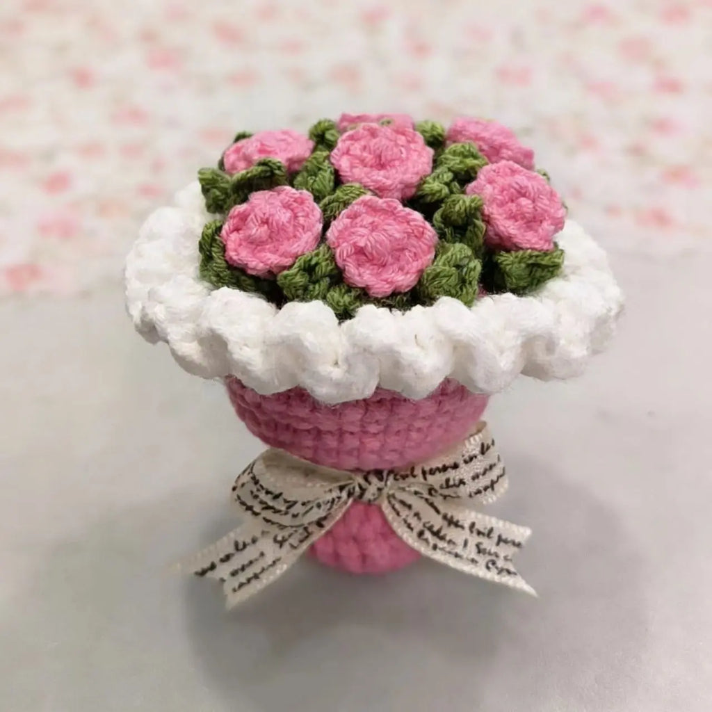 Handmade Crochet Ring Box — Romantic Knitted Surprise Proposal Gift
