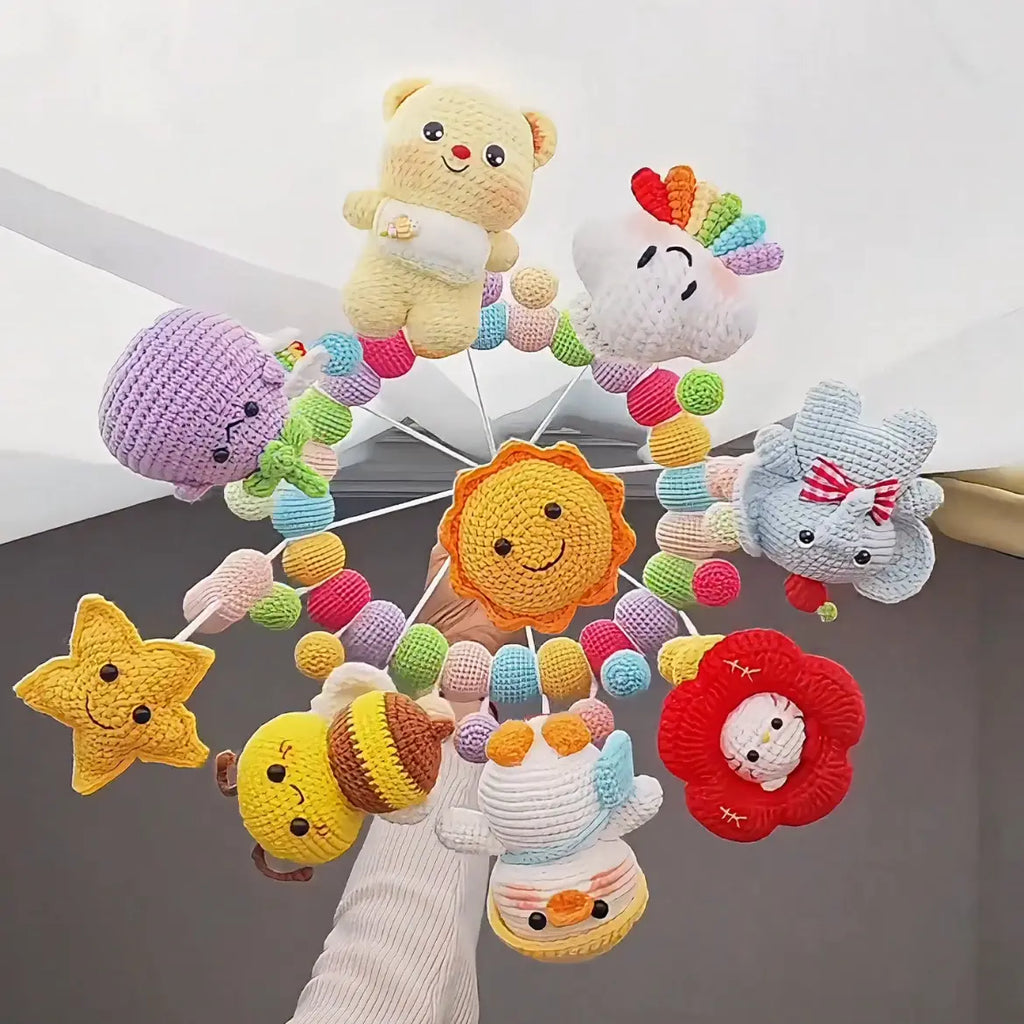 Handmade Crochet Baby Mobile, Custom Crib Mobile for Nursery Decor