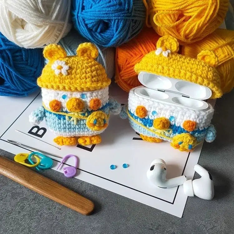 Cute Handmade Knit AirPods Case for AirPods Pro 3 / AirPods 4