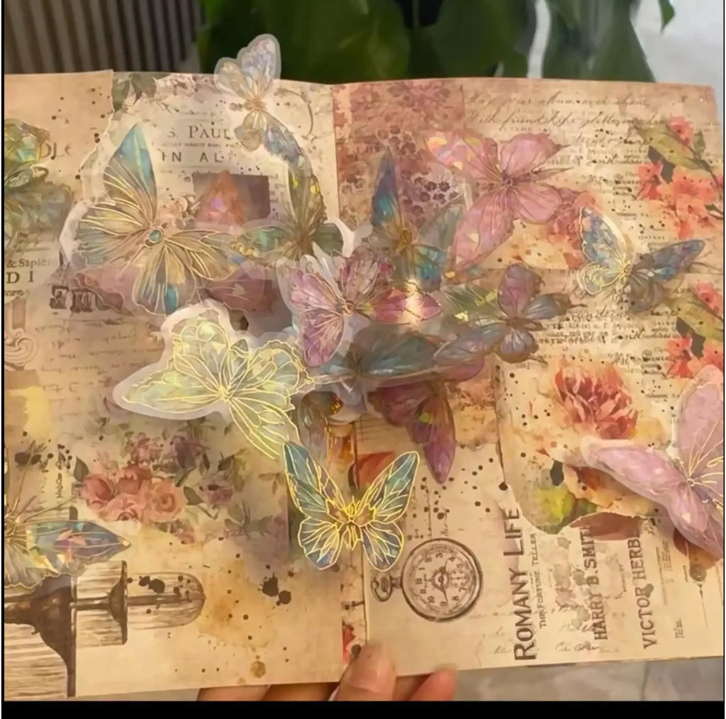 3D Butterfly DIY Pop-Up Book – Romantic Handmade Gift Kit