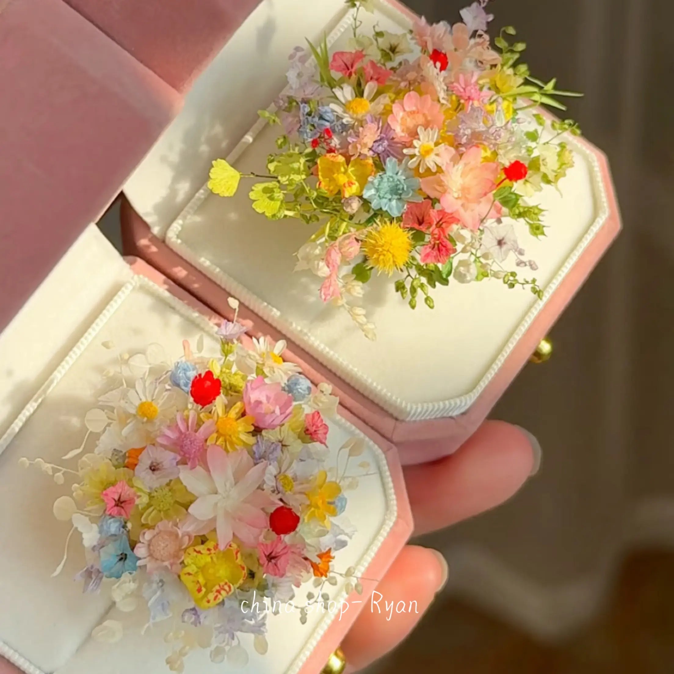 A Flower Ring That Never Fades — Just Like Your Love