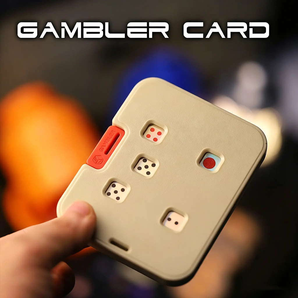 2026 New Fidget Dice Card | Anti-Cheat Portable Dice for Party Drinking Games