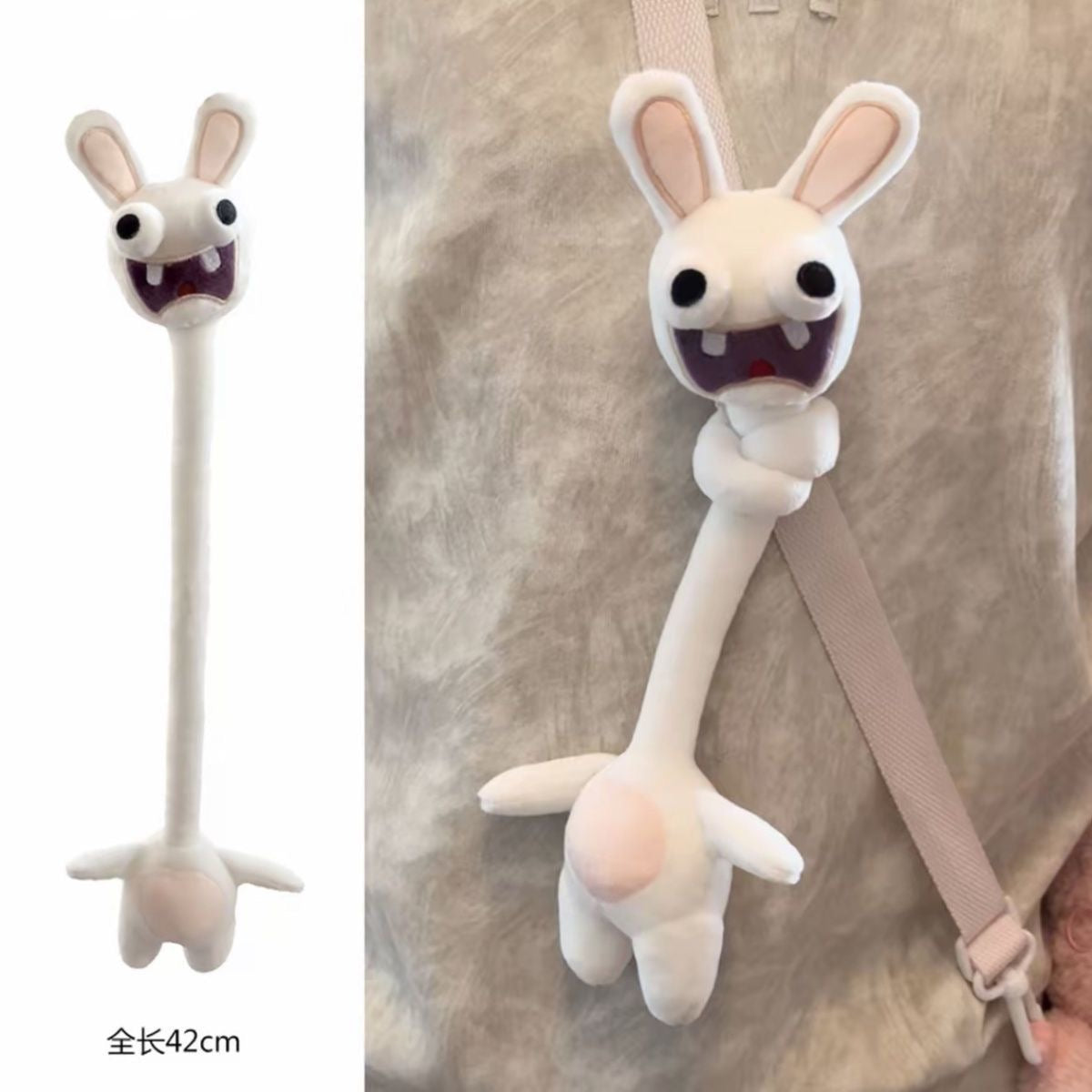 Funny Long Neck Cute Evil Bag Charm, Aesthetic Backpack Pendant for Girls & Boys