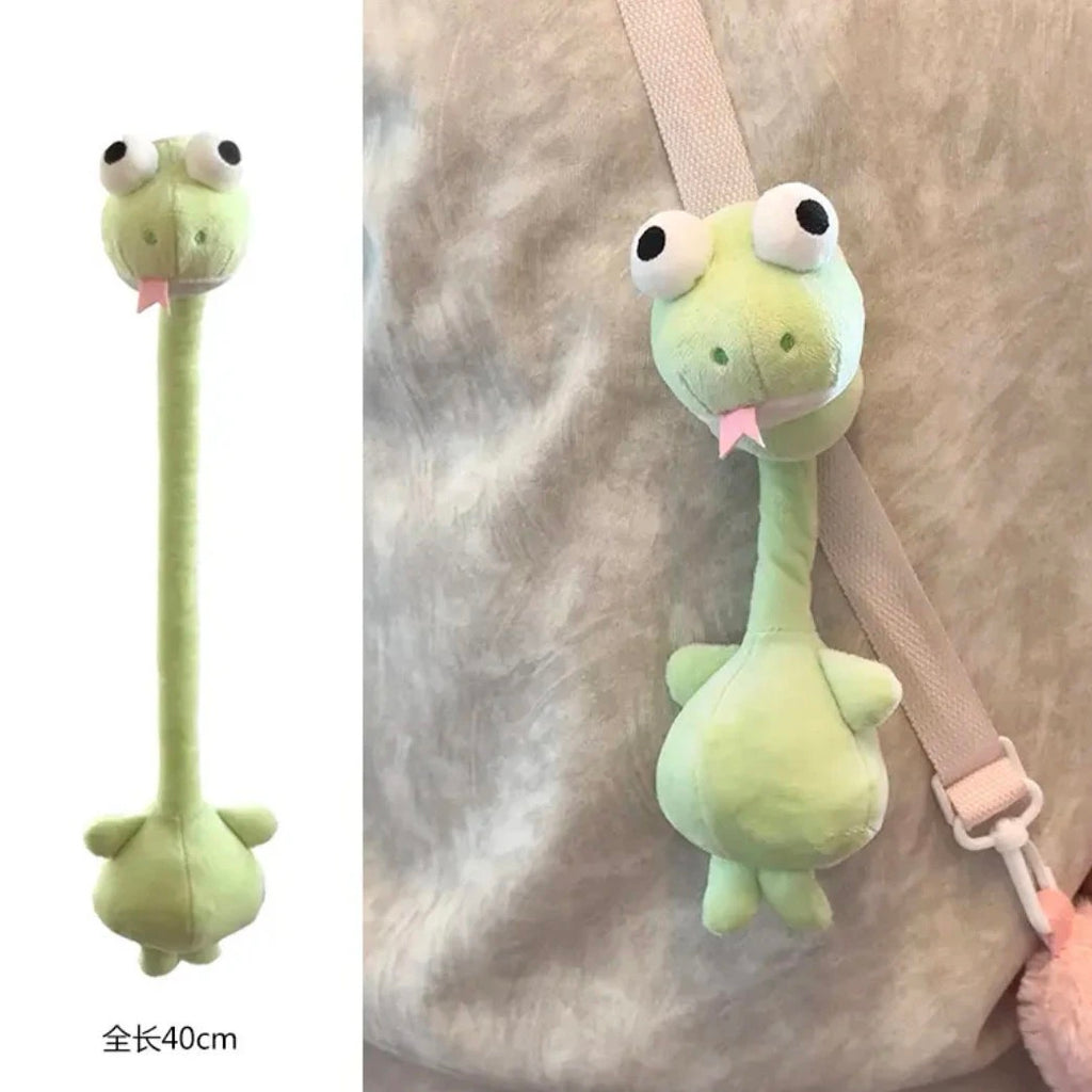 Funny Long Neck Cute Evil Bag Charm, Aesthetic Backpack Pendant for Girls & Boys