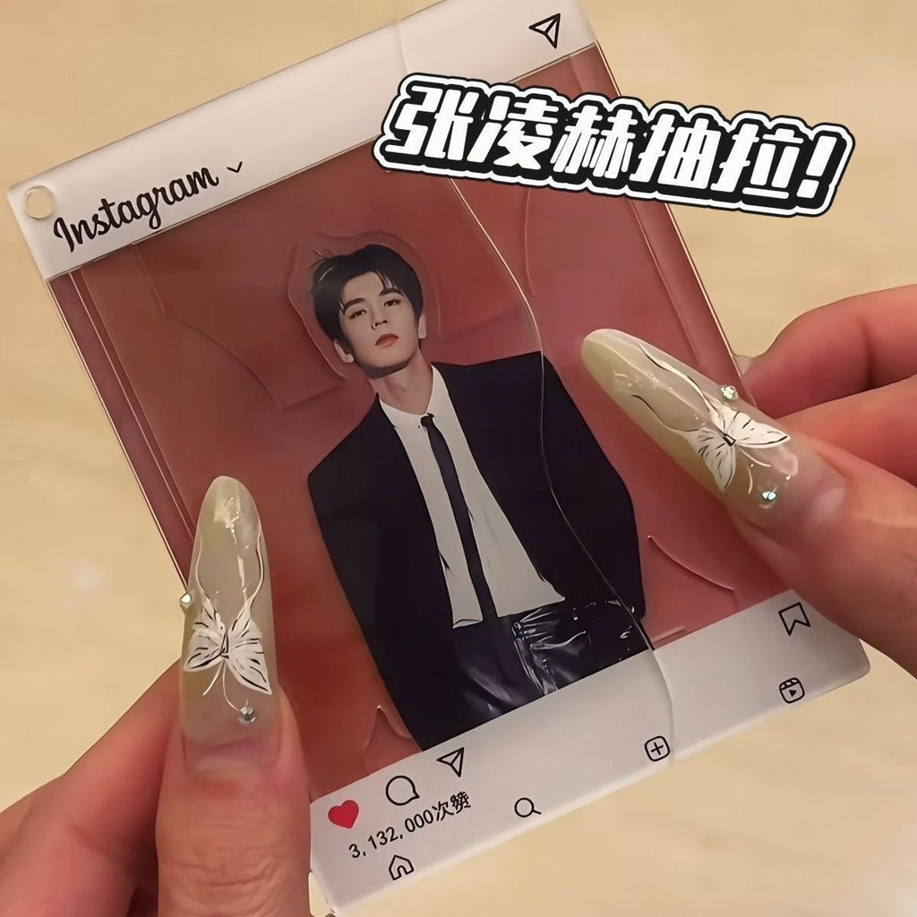 Acrylic Charm, Cute Pull-Out Abs Creative Merch, Custom Portraits & Friends Available