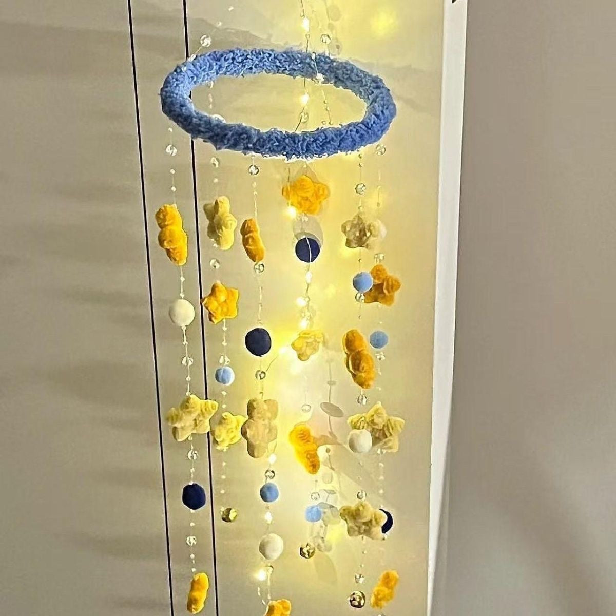 DIY Star Wind Chime Kit – Fairy Lights Dreamy Room Decor