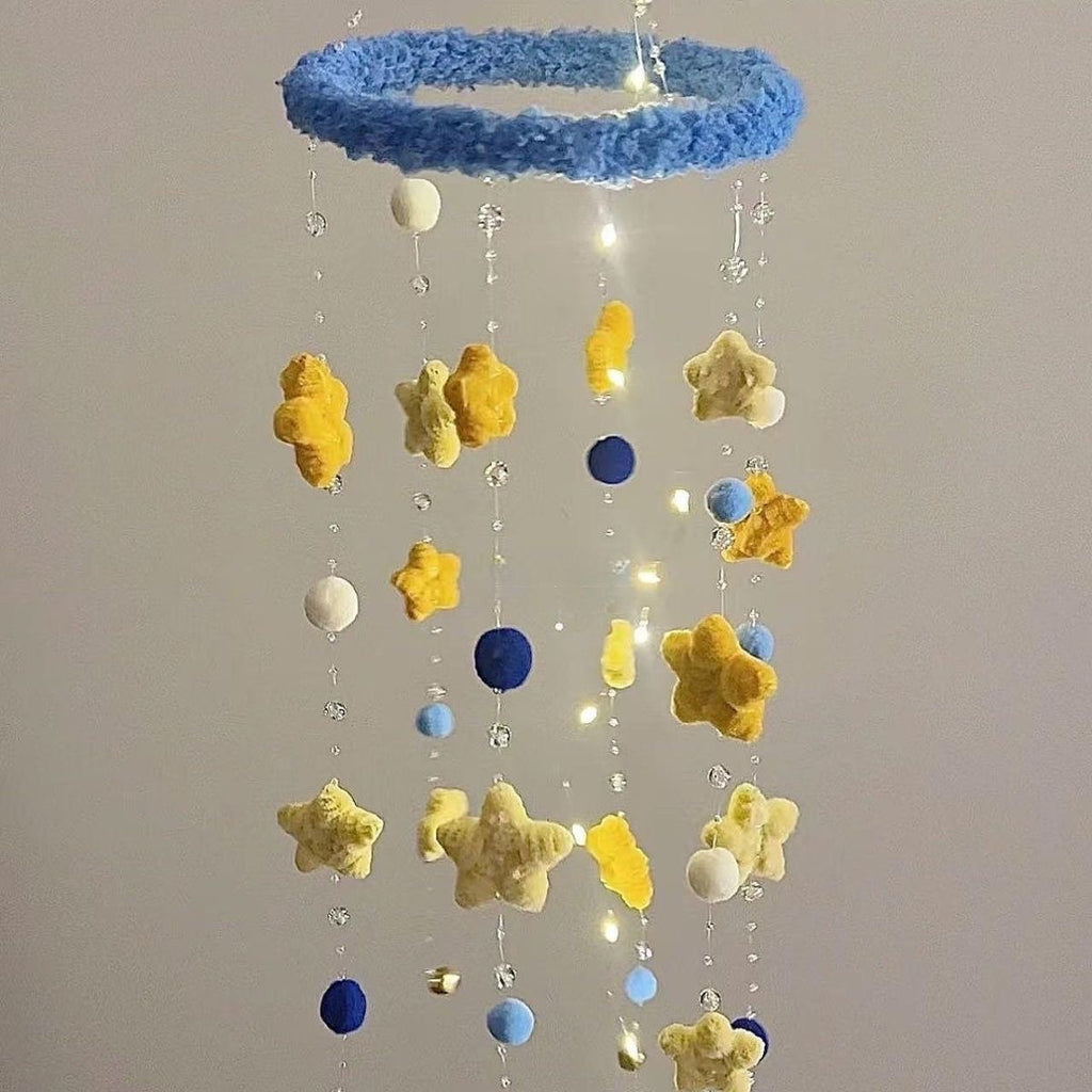 DIY Star Wind Chime Kit – Fairy Lights Dreamy Room Decor