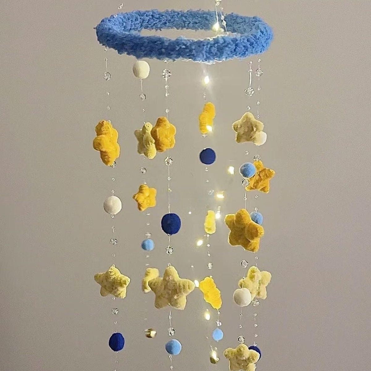 DIY Star Wind Chime Kit – Fairy Lights Dreamy Room Decor