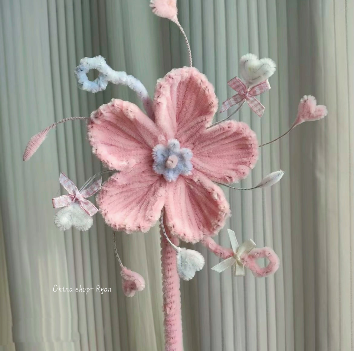 DIY Flower Craft Kit – Pipe Cleaner Windmill & Clover Set (Beginner Friendly Gift)