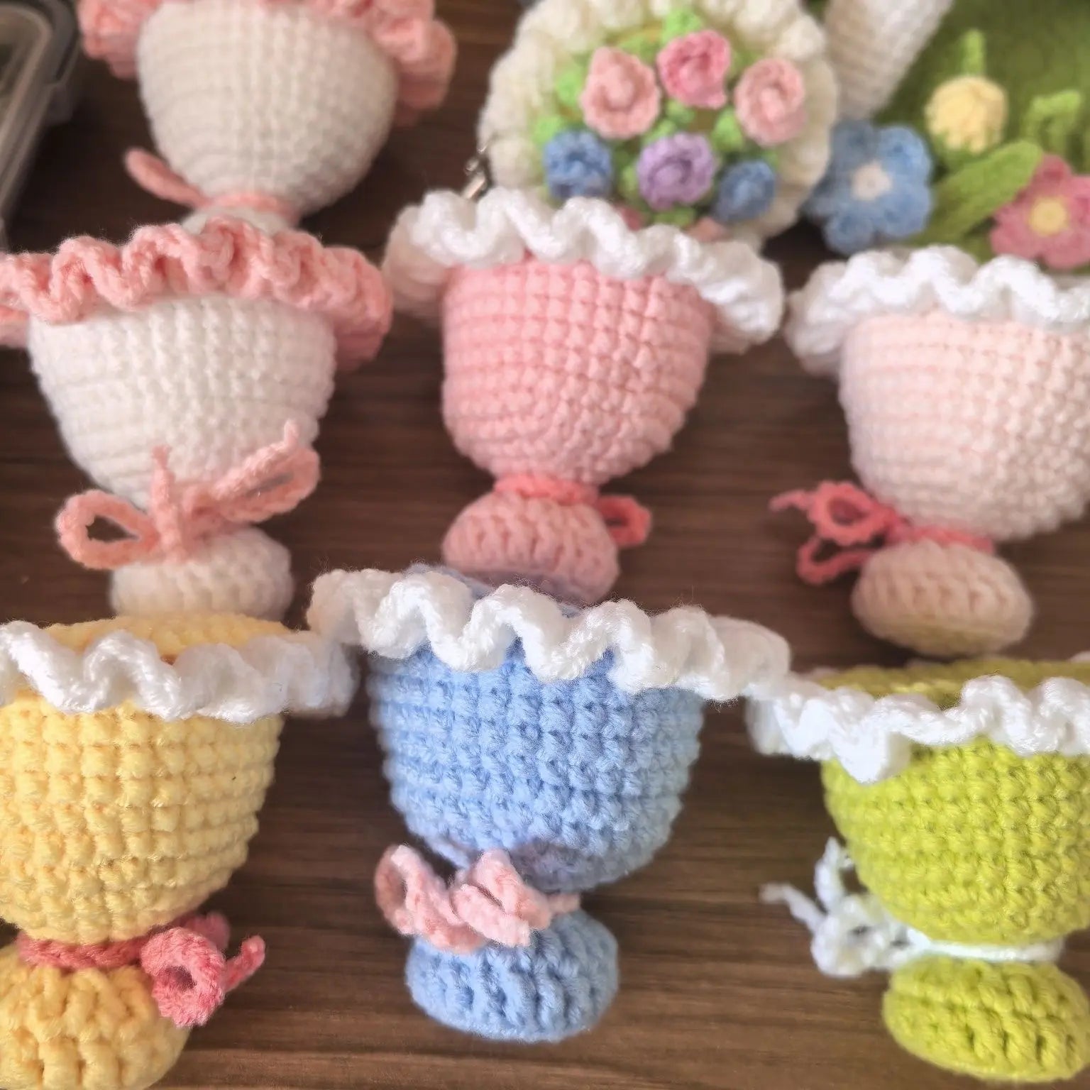 Handmade Crochet Ring Box — Romantic Knitted Surprise Proposal Gift