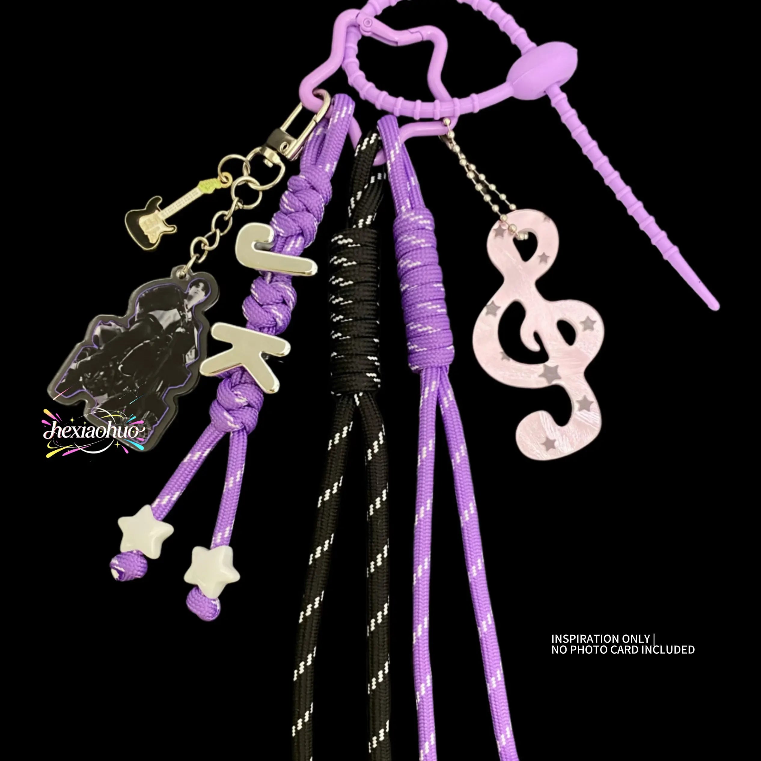Handmade Personalized Name Keychain – Custom Letter Charm