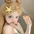 Boho Starfish Hair Clips for Women | 3D Beach Starfish Hair Pins, Summer Vacation Clips
