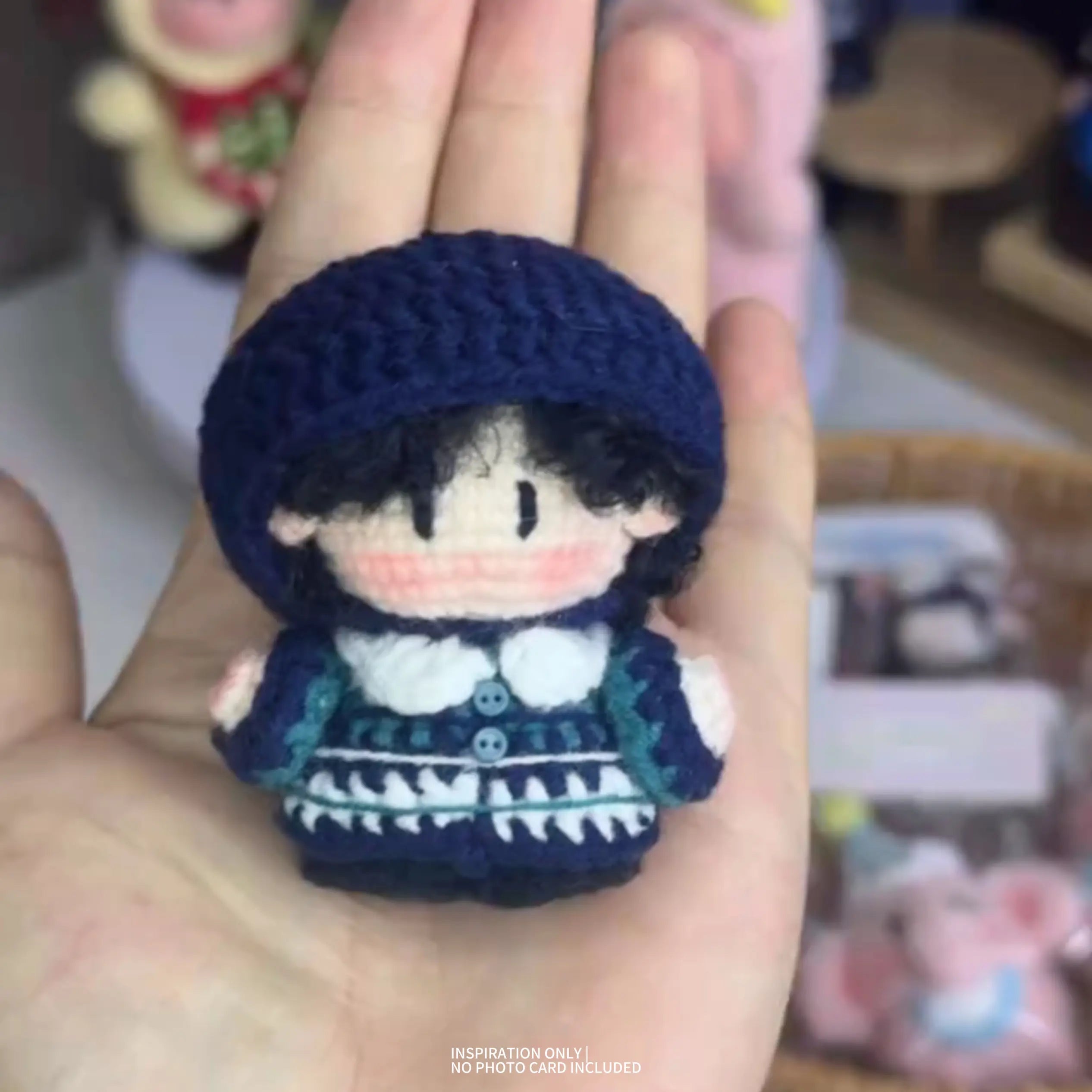 Custom Crochet Doll from Your Photo – Handmade Personalized Amigurumi Gift