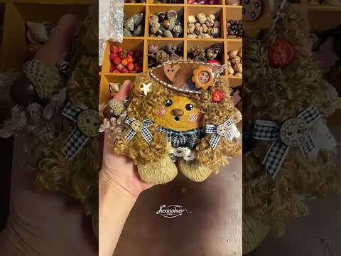 Handmade Double-Sided Pod Doll – Cute Bag Charm & Keychain